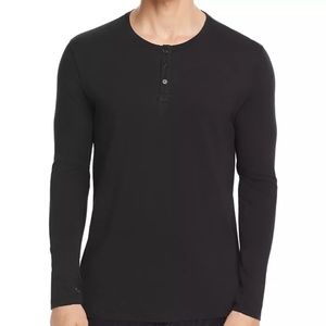 ATM Anthony Thomas Melillo Long Sleeve Henley T-Shirt